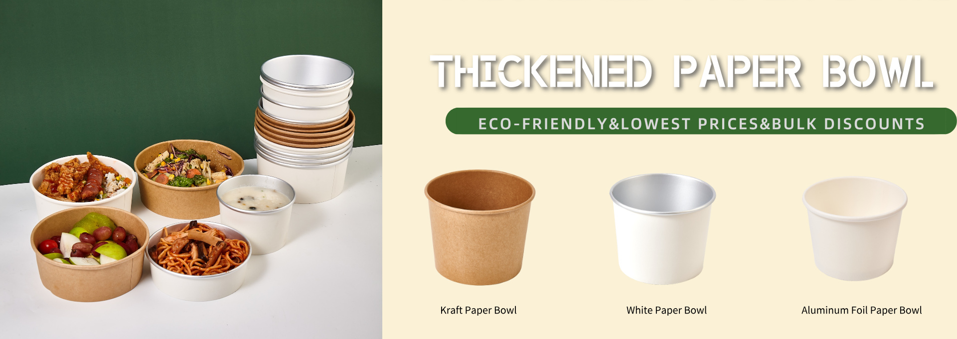 Disposable Food Packaging